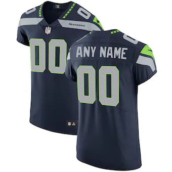 mens nike college navy seattle seahawks vapor untouchable c